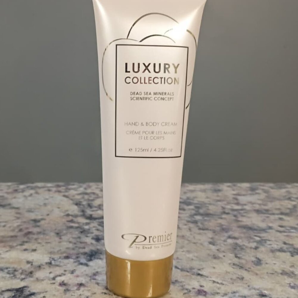 PREMIER DEAD SEA LUXURY COLLECTION HAND & BODY CREAM-4.25fl oz/125 ml-NEW-SEALED
